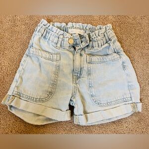 Zara Kids Light Blue Jean Shorts